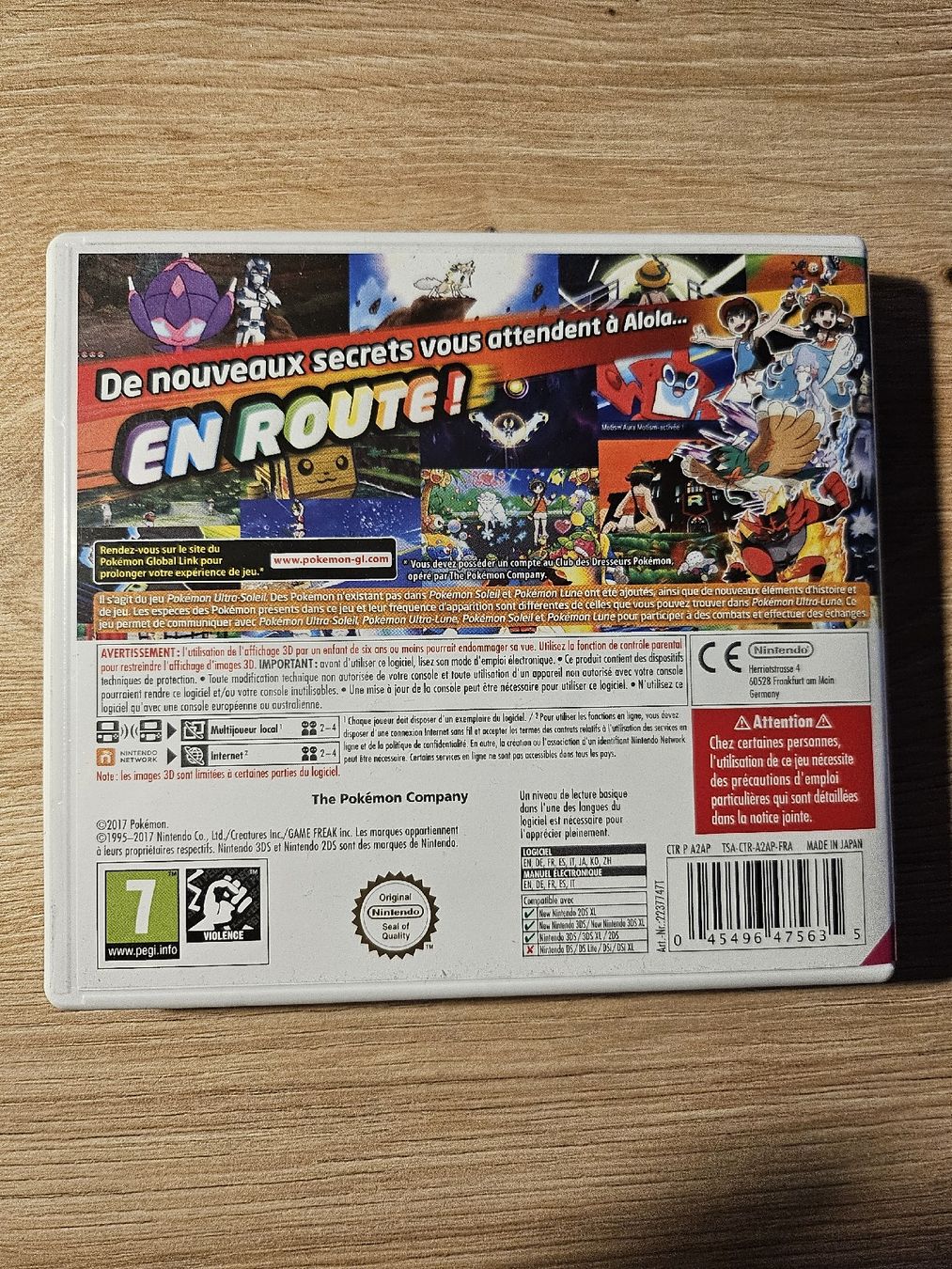 Jeux: Pokemon Ultra Soleil 3DS – D'occasion à Poliez-le-Grand par enz_8vrj 1