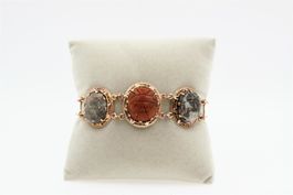 Antikes Armband Skarabäus in 14K Rosegold *S3329