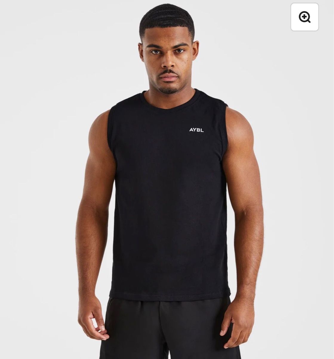 T-shirt: Schwarzes Gymtanktop – Nuovo e nell'imballaggio originale da Dietikon venduto da me9_mh2j 1
