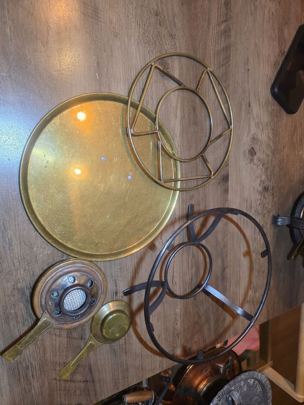 Elettrodomestici da cucina: Fondue Rechaud Messing , Vintage – Usato da Grossaffoltern venduto da kaefer14 3