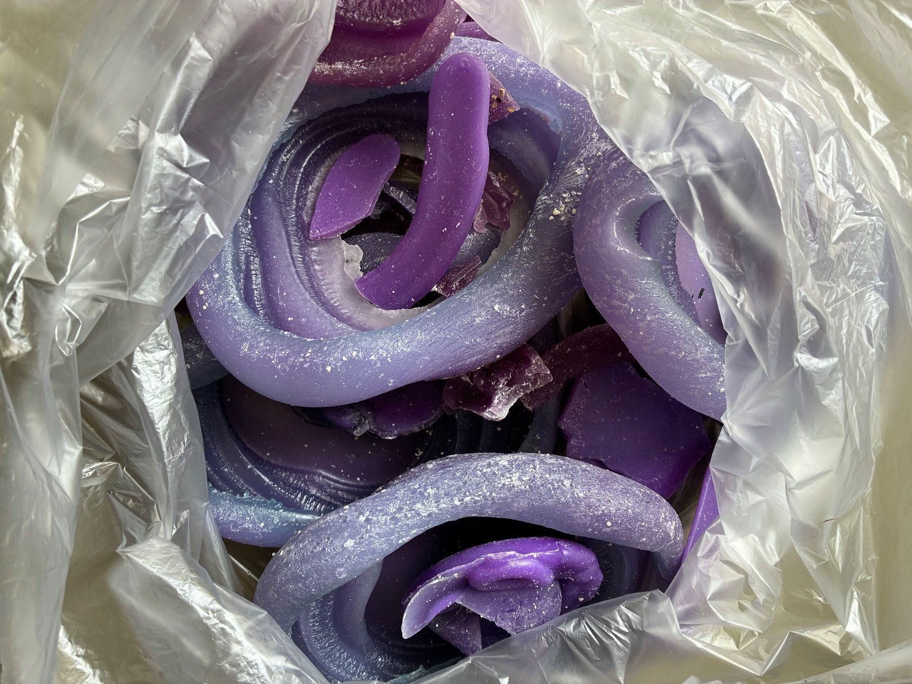 Candele: Kerzenwachs Reste, knapp 1,6 Kg – Usato da Zäziwil venduto da lolek01