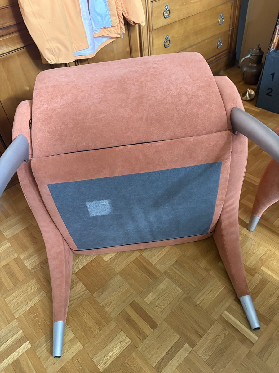Poltrone: 2x fauteuils SITAG orange style art déco – Usato da Bassins venduto da PBR001 7