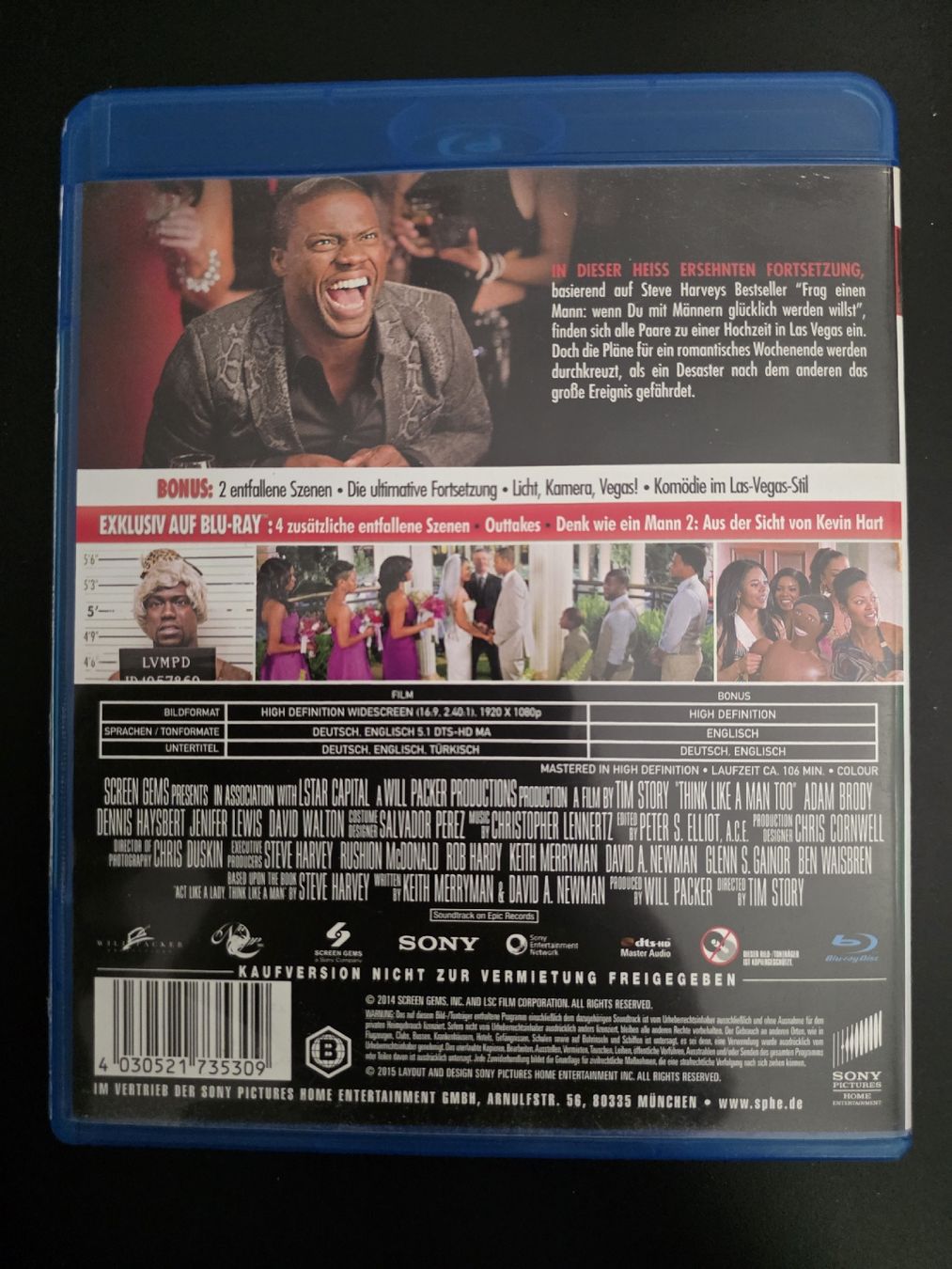 Alle DVDs: Blu-ray Denk wie ein Mann 2 – Gebraucht aus Steffisburg von Blue_bj5g 1