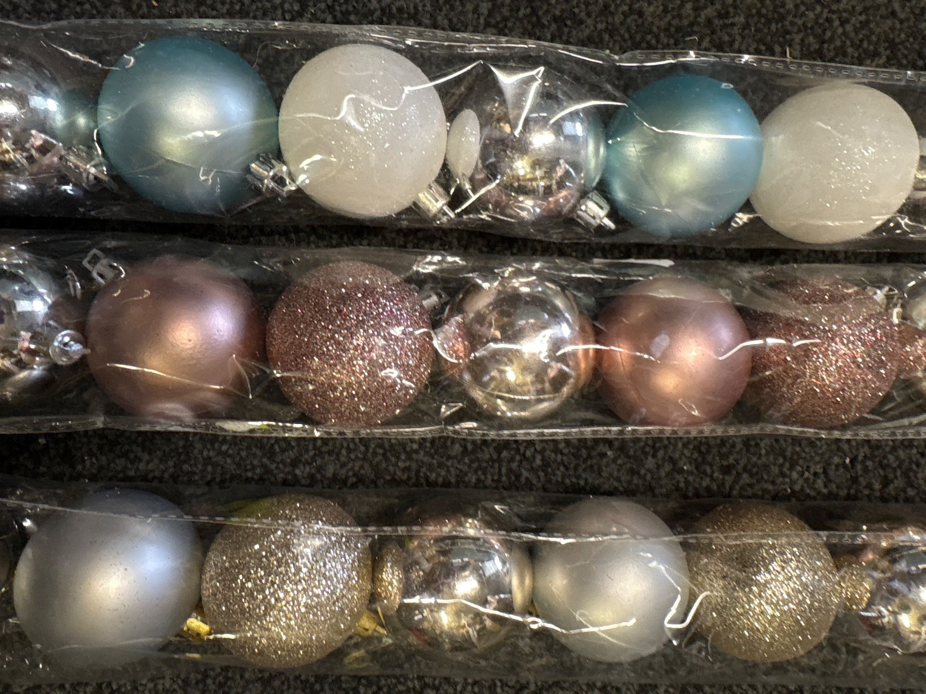 Tutte le decorazioni: 36 Weihnachtskugeln Pastellfarben – Nuovo e nell'imballaggio originale da Aarwangen venduto da kah_79t5 1