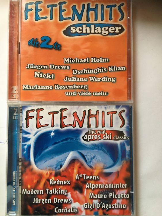 4 CDs Fetenhits | Kaufen Auf Ricardo