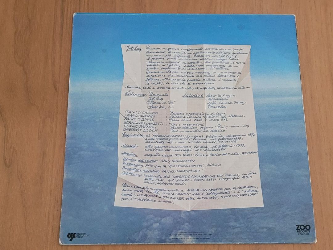 Dischi in vinile: LP  Premiata Forneria Marconi – Usato da Martigny venduto da MZ-67 1