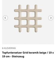 Topfuntersetzer aus Keramik von VZug Steinzeug