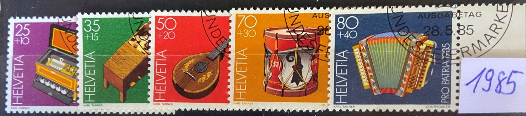 Alle Briefmarken: Pro Patria  ET Sätze – Gebraucht aus Böckten von Hansi36 3