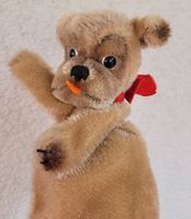 ❤️ Niedliche 60er Jahre STEIFF Handpuppe "Mopsy" Mohair 