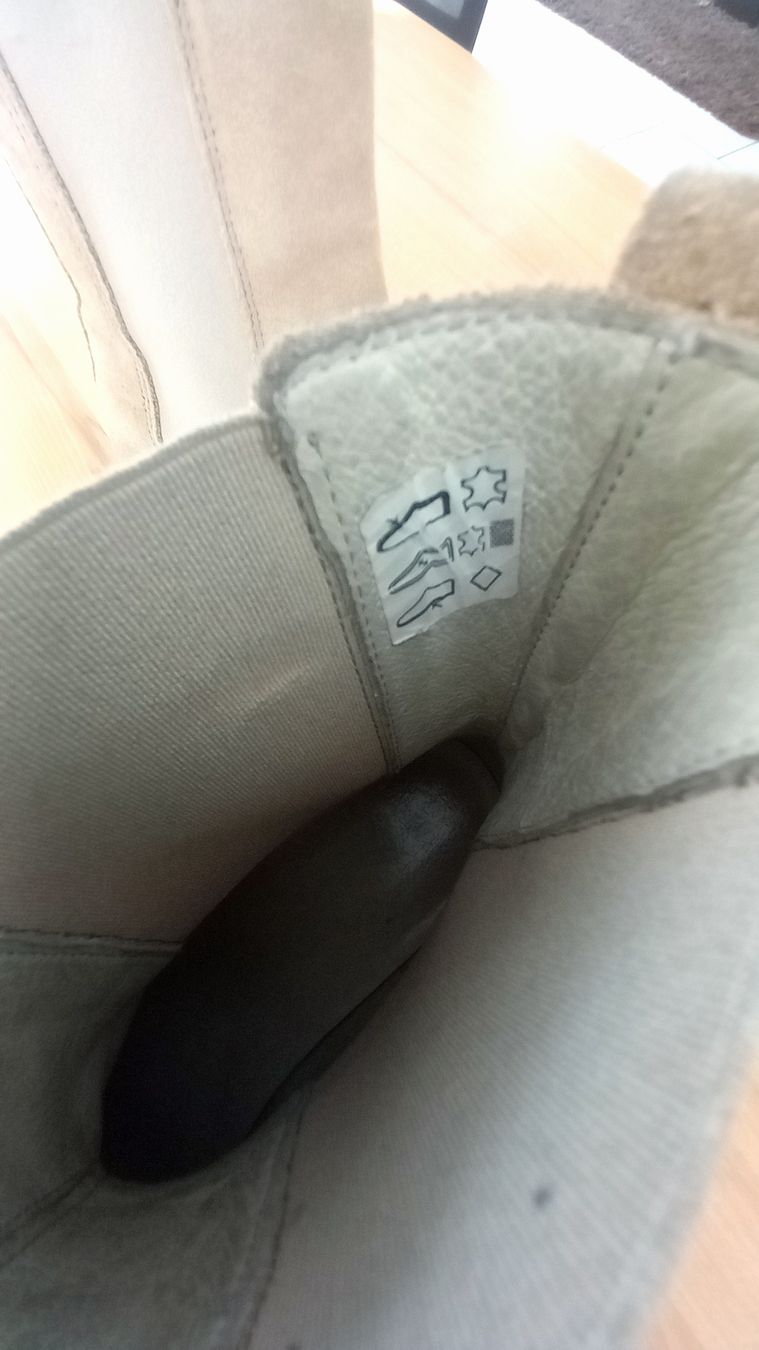 Scarpe da donna: beige Wildlederboots 38 – Usato da Eggersriet venduto da Taylorjam 5