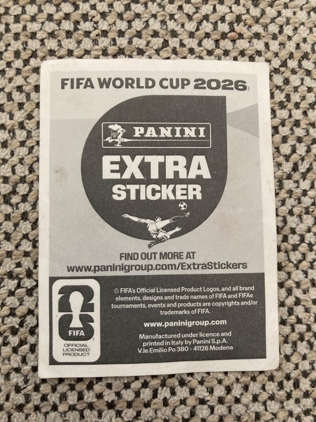 Panini Cartes à collectionner: Heungmin Son Extra Sticker Violet – Neuf (Voir description) à Courfaivre par poon126 1