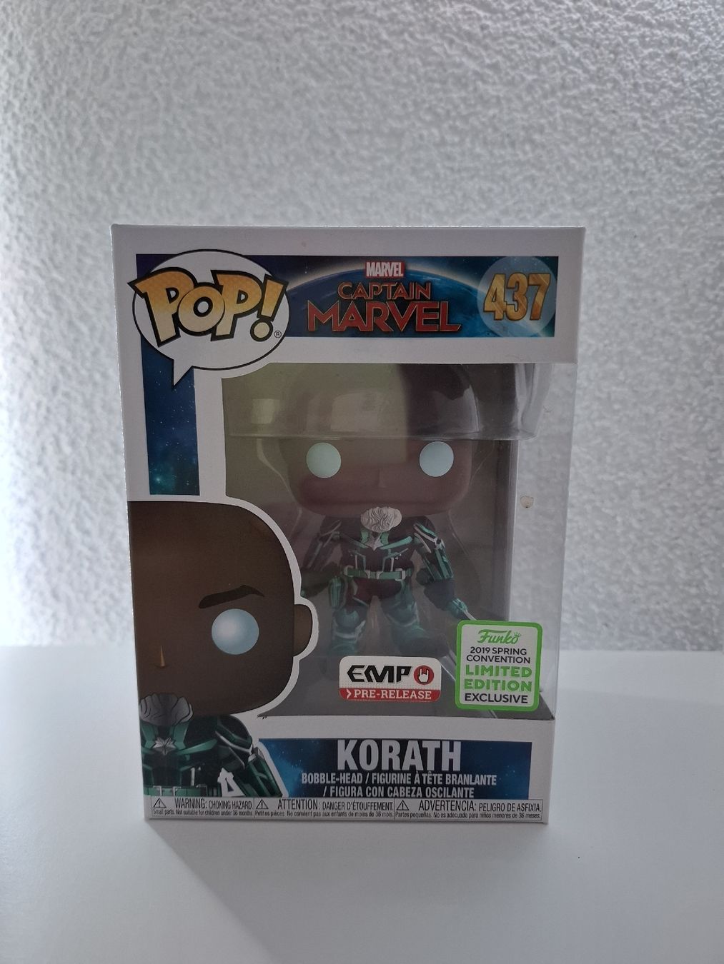 Funko Statuette: Funko Pop! Marvel Captain Marvel 437 - Korath - Neu!  – Nuovo e nell'imballaggio originale da Hohentannen venduto da MagmaCollectibles