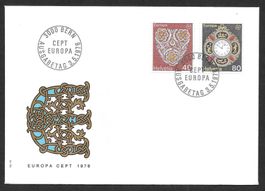 FDC Abart 577.2.01.b roter Punkt in der Null von 80 ET 1976