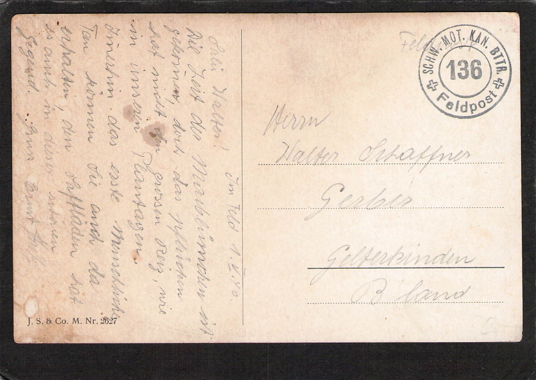 Cartoline postali: Juxkarte – Usato da Reichenburg venduto da ibiza18 1