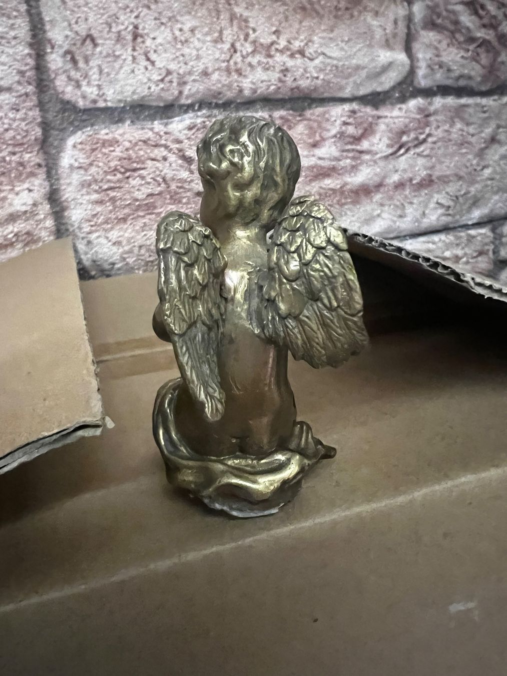 Sculture & Statue: Schöne Messing/Bronze Engel Figur – Usato da Oberengstringen venduto da Cici7 3