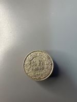 1/2 Fr. 1942 Muenze Schweiz Zirkuliert