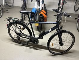 B'TWIN City Bike dark blue used condition