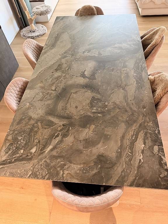 Tavoli: Hochwertiger Esstisch Marmor Optik 200x100 – Usato da Frick venduto da Sandy_0610 3
