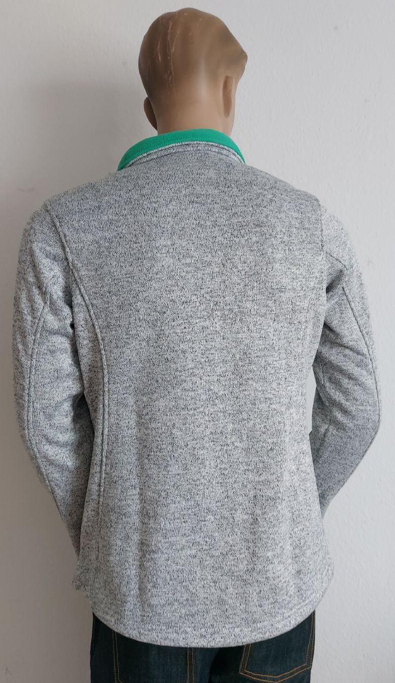 Jacken: Neue graue Strickfleece Jacke, Gr. L – Neu (gemäss Beschreibung) aus Basel von Mazzo84 1
