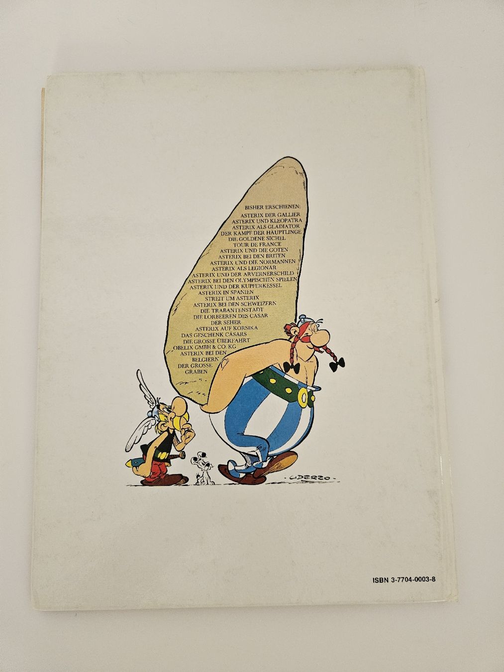 Fumetti: Asterix und Obelix : Asterix als Gladiator / Hardcover 1969 – Usato da Oberdorf BL venduto da BaldenEagle 5
