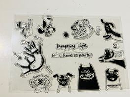Neues Set Motivstempel  Hunde