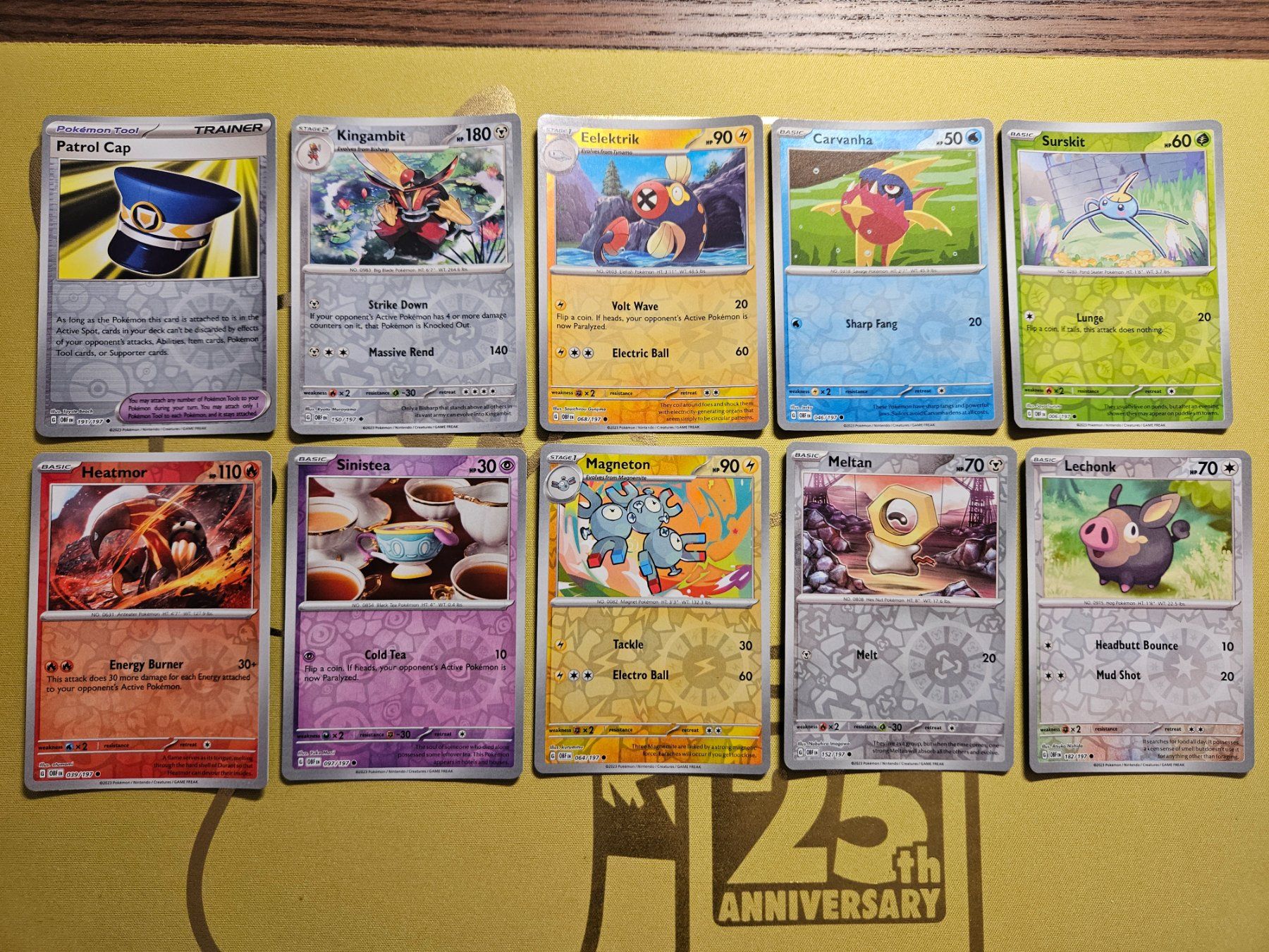 Pokémon Carte collezionabili: Obsidian Flames - 10 reverse cards EN – Usato da Bellinzona venduto da Pokemarco