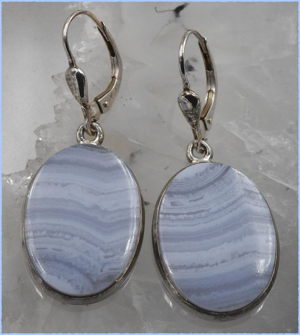 Ohrringe & -stecker: Chalcedon Ohrhänger 925 Silber – Neu und originalverpackt aus Oberglatt ZH von Goldfee1 3