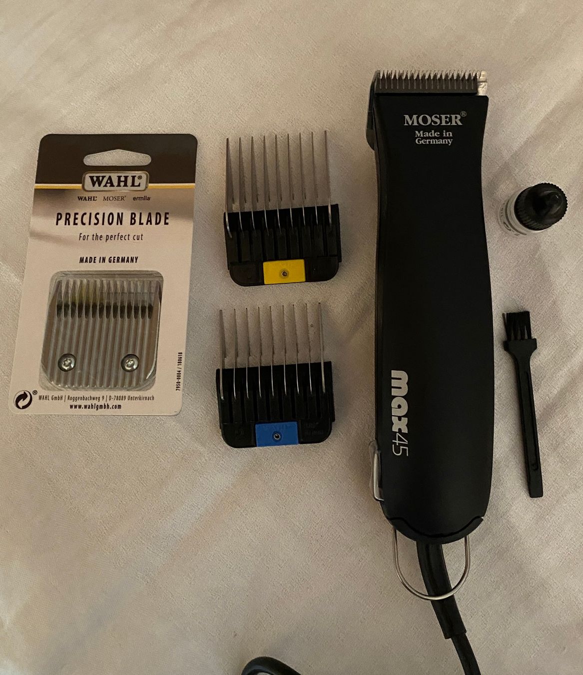 Wahl Prodotti per la cura & articoli per la pulizia: Tierhaar-Schneidemaschine MOSER max45 – Nuovo (secondo la descrizione) da Benglen venduto da rumas