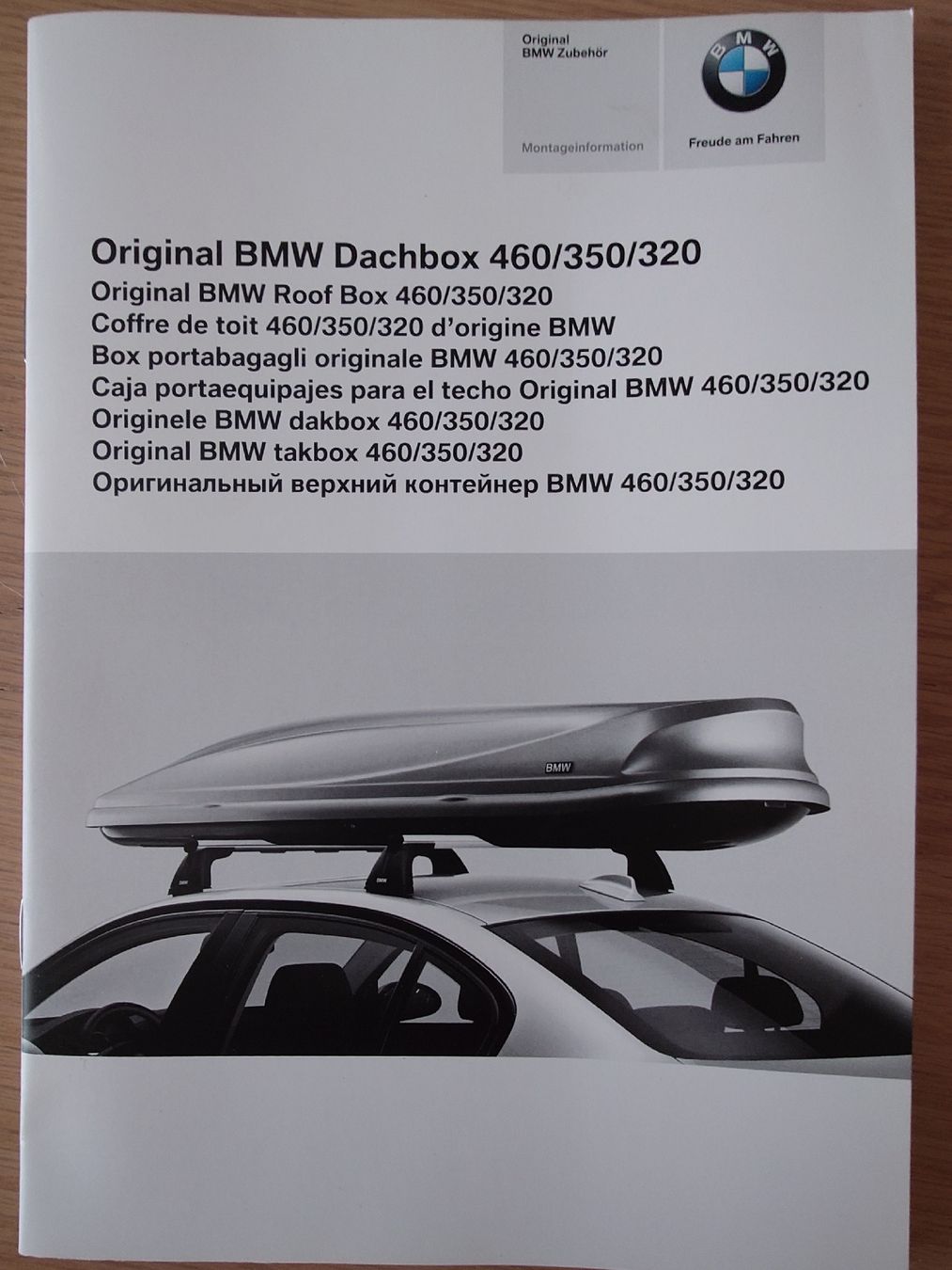 Box da tetto: Original BMW Dachbox 460 L – Usato da Brugg AG venduto da IschNuet