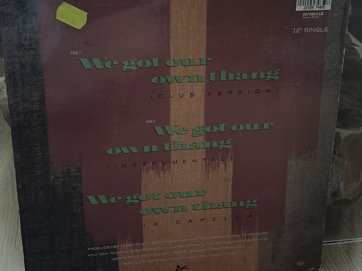 Dischi in vinile: Heavy D & The Boyz – Usato da Zürich venduto da Collector69 1