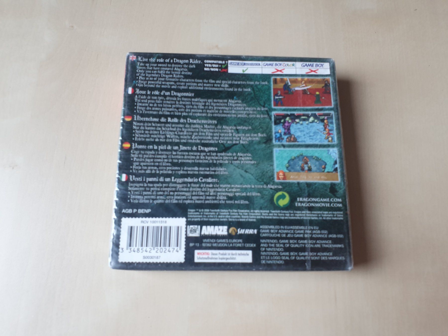 Nintendo Spiele: Eragon neu und ovp – Neu und originalverpackt aus Stansstad von collectorsshop 1