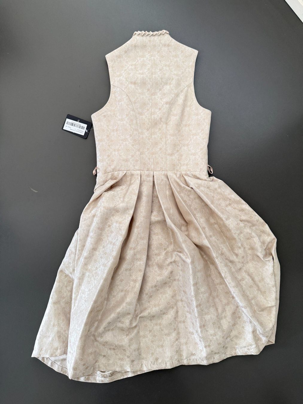 Costumi: Top-Dirndl inkl. Schürze & Bluse | beige | Gr. 38 – Nuovo e nell'imballaggio originale da Zürich venduto da chrirana 4