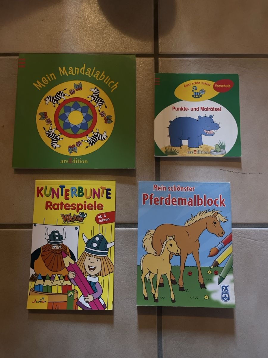Libri: Diverse Malbücher und Lernhefter – Usato da Glarus venduto da chr_s287 6