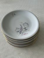 6x piatti fiorati da dessert