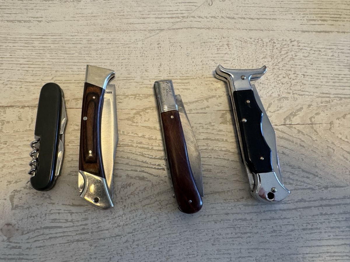 Couteaux de poche: klappmesser taschenmesser 4stk – D'occasion à Zunzgen par milesdavis76 4