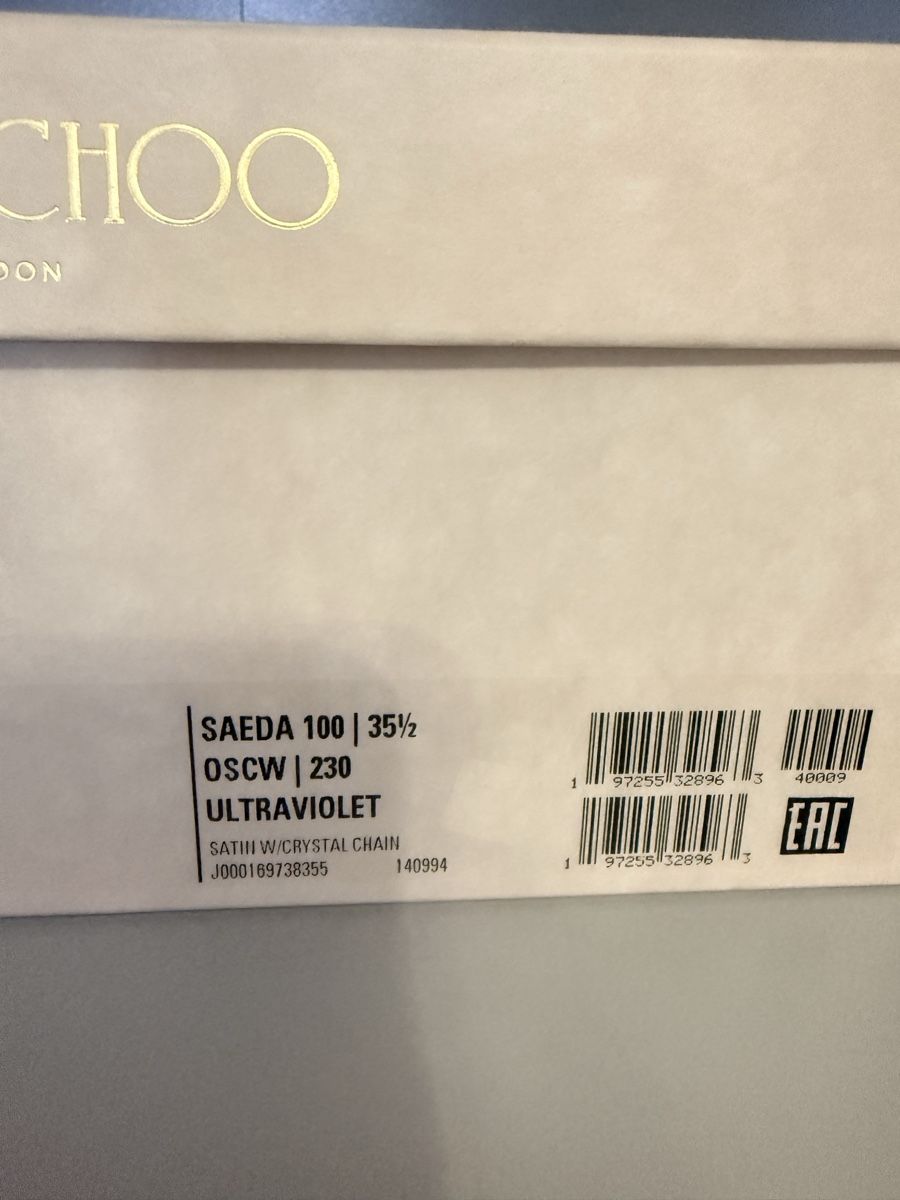 Jimmy Choo Scarpe da donna: Jimmy Choo Saeda 100 never worn – Nuovo e nell'imballaggio originale da Genève venduto da iri_f78b 4