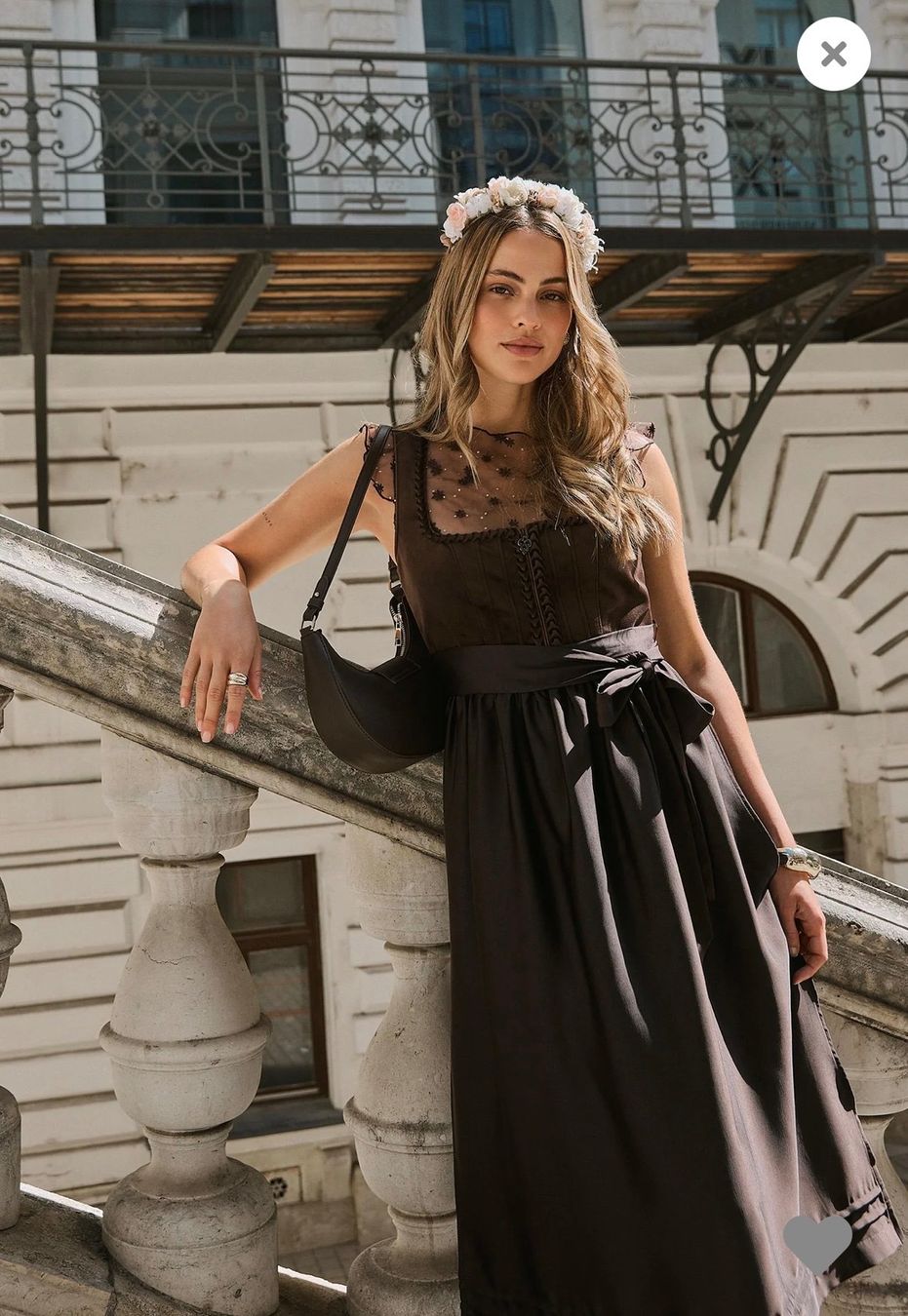 Kleider: Dirndl Kleid braun Grösse 38/ M – Neu (gemäss Beschreibung) aus Neuenkirch von ViolaB. 1
