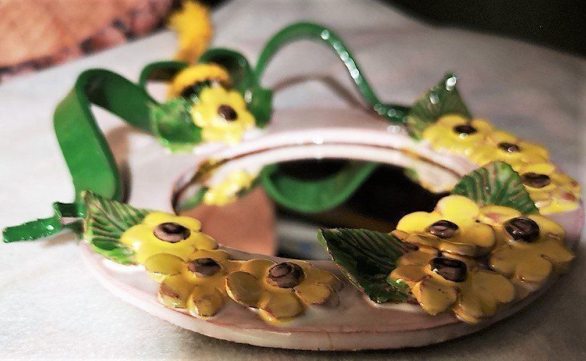 Specchi: Blumen Spiegel – Nuovo (secondo la descrizione) da Lutzenberg venduto da Pinschi01 3