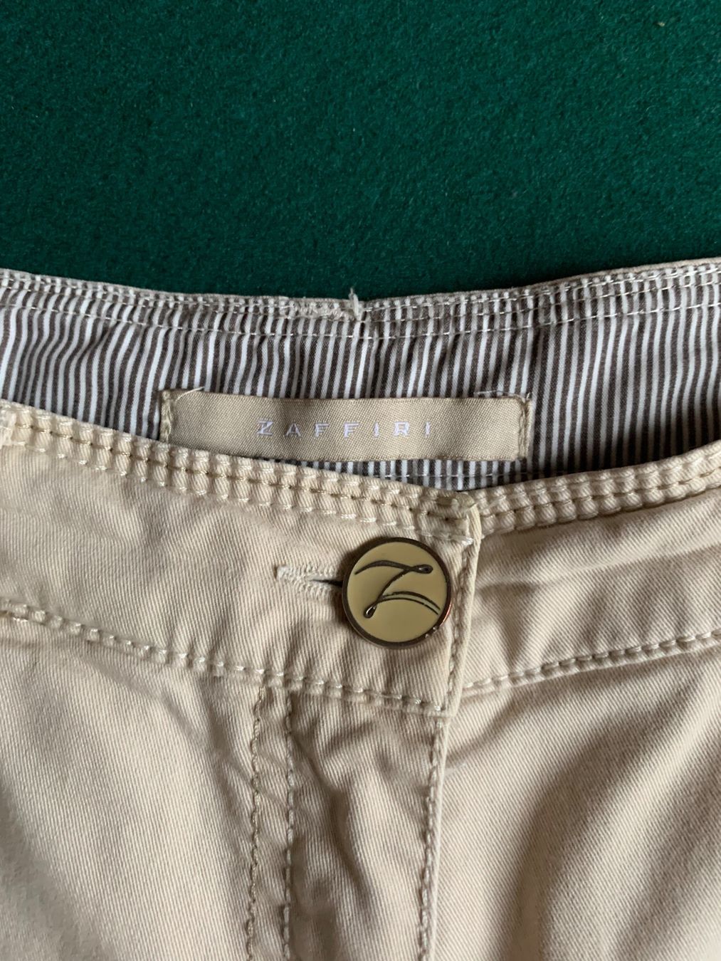 Pantaloni: ZAFFIRI Hose  Modell "LUCILLA"  Größe: 38 DE – Usato da Interlaken venduto da Bona55 6
