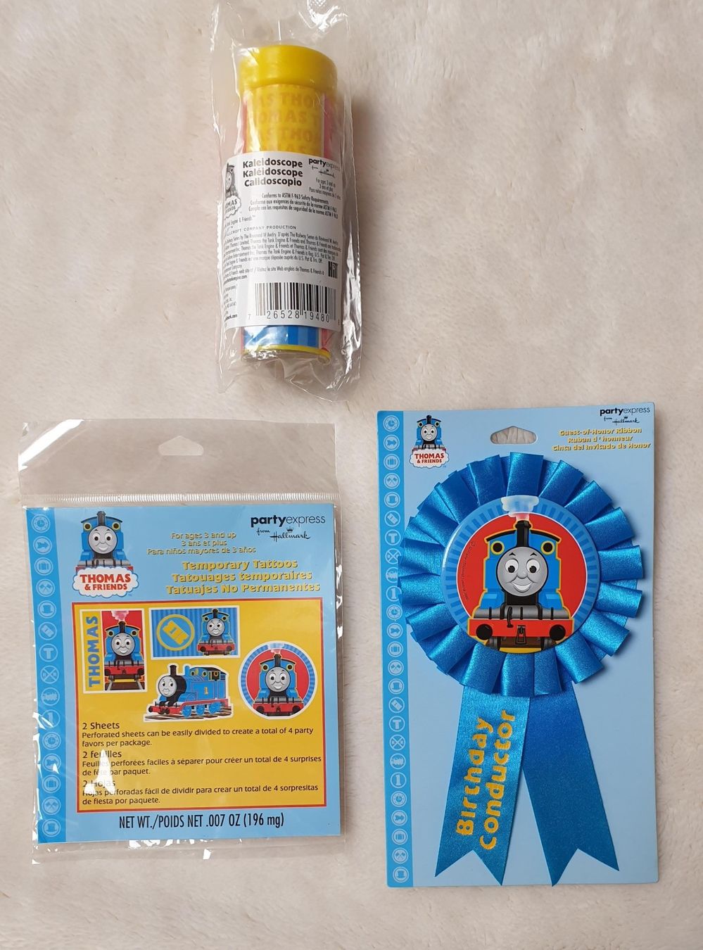 Tutte le decorazioni: Thomas & Friends Thema Geburtstagsparty-Kit - "Hallmark" – Usato da Würenlos venduto da Abracadabra26 5