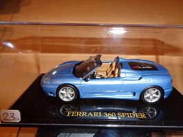1:43 Altaya Ferrari 360 Spider