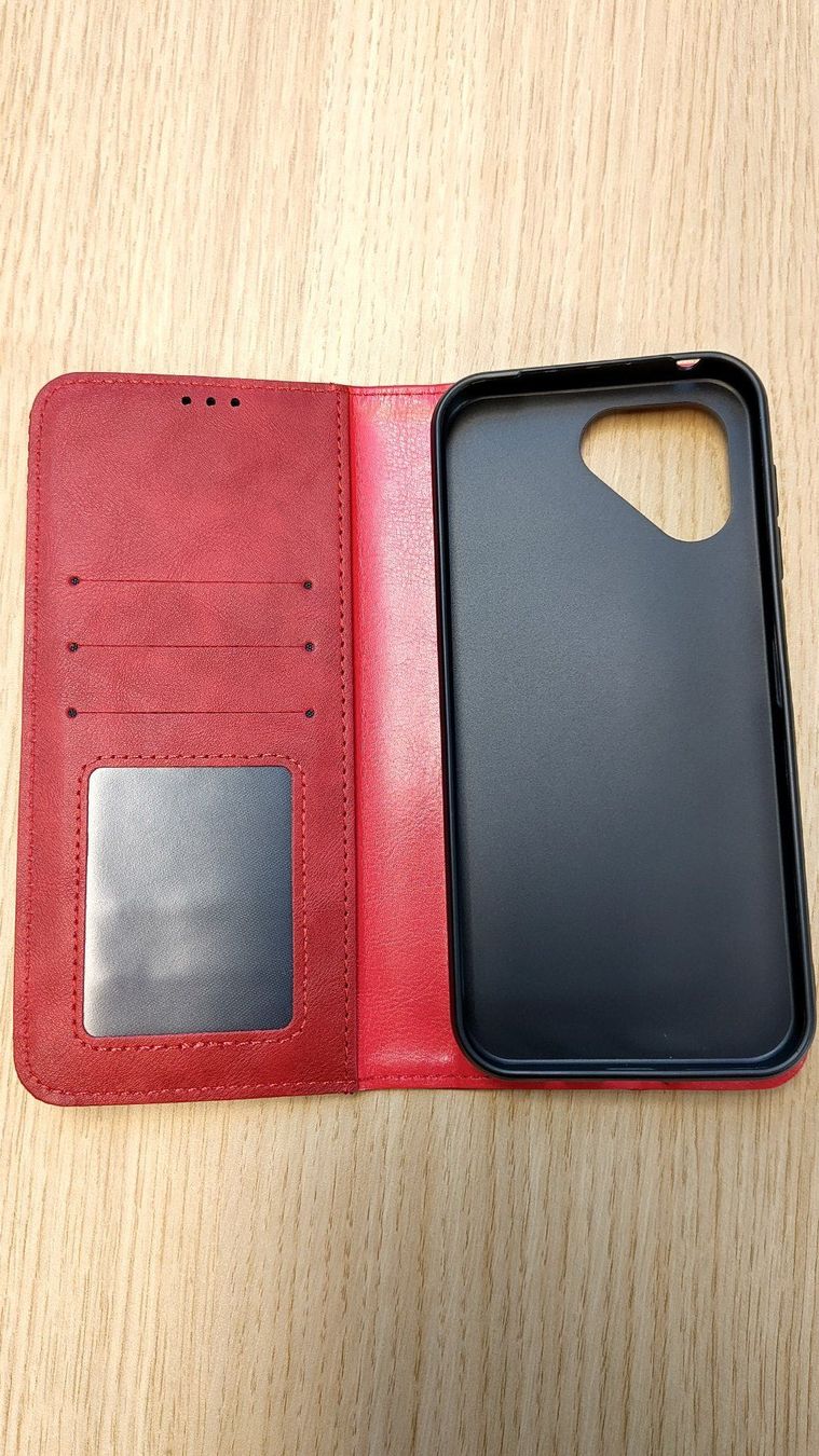 Cover & Protezioni schermo: Fairphone 5 Flip-Cover rot – Nuovo e nell'imballaggio originale da Obfelden venduto da Guex0 1