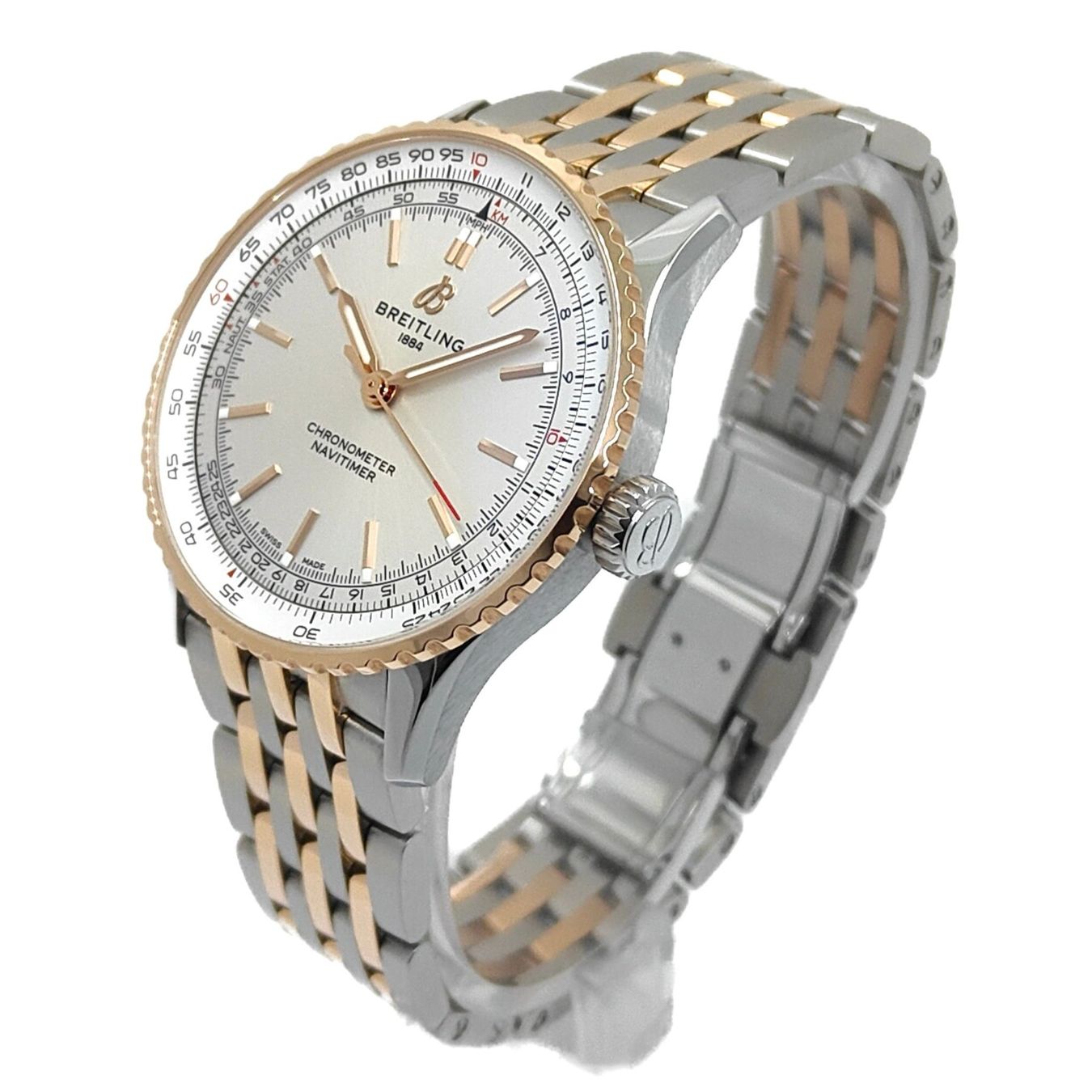 Breitling Orologi: Breitling Navitimer Automatic 41 Two Tone (Full set 04.2025) – Nuovo (secondo la descrizione) da Montreux venduto da CashPay_Montreux 1
