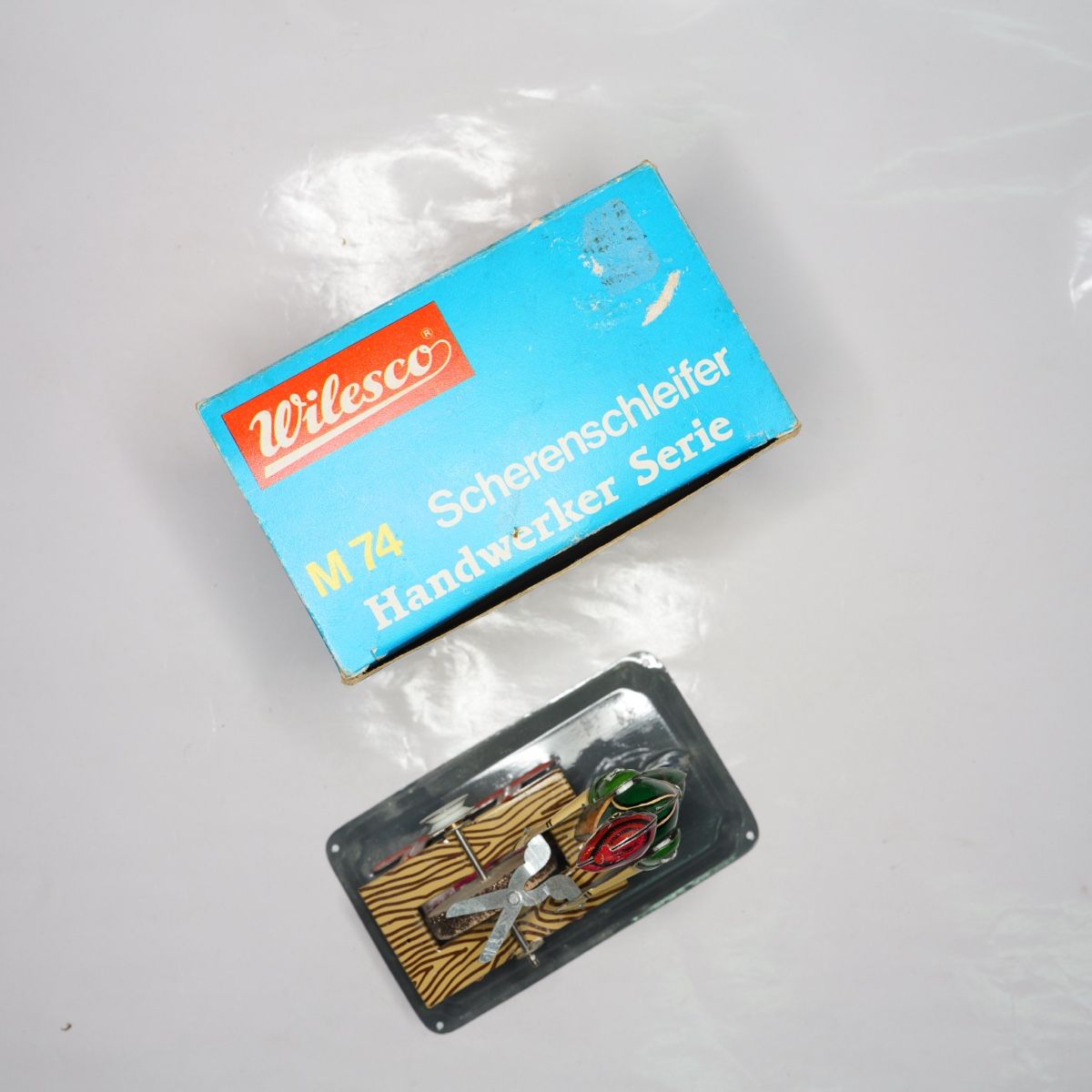 Wilesco Kits de montage: Wilesco Antriebsmodell, Scherenschleifer M74 – D'occasion à Schwanden-Brienz par epoxid87 2