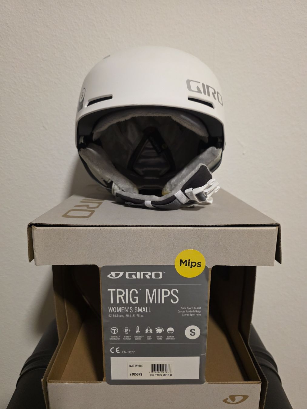 Giro Caschi: Giro Trig MIPS Skihelm Damen Small - Neu – Nuovo e nell'imballaggio originale da Reiden venduto da Drangov