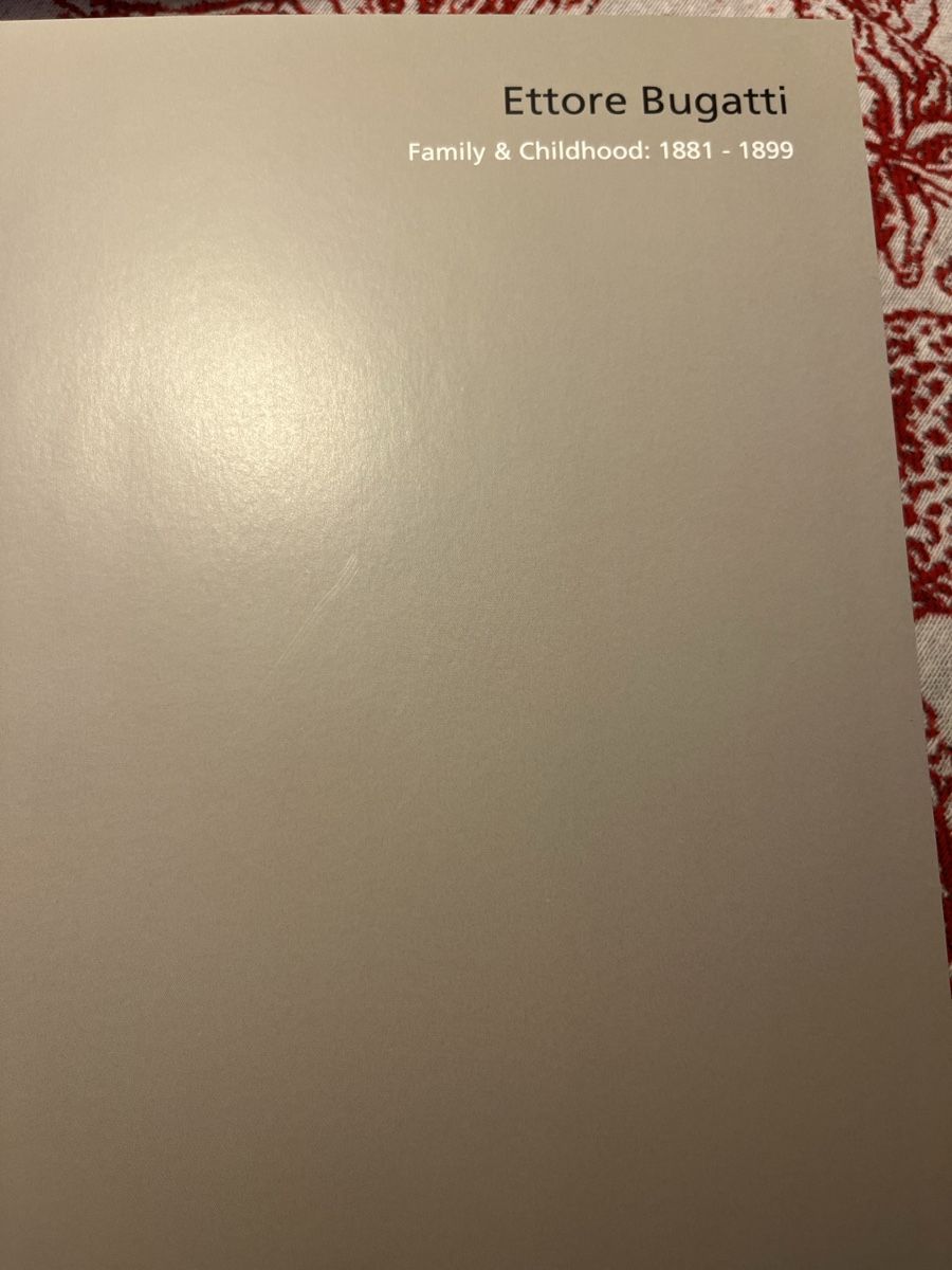 Libri: Bugatti Buch from Milan to Molsheim – Usato da Saanen venduto da SoniaMichaela 7
