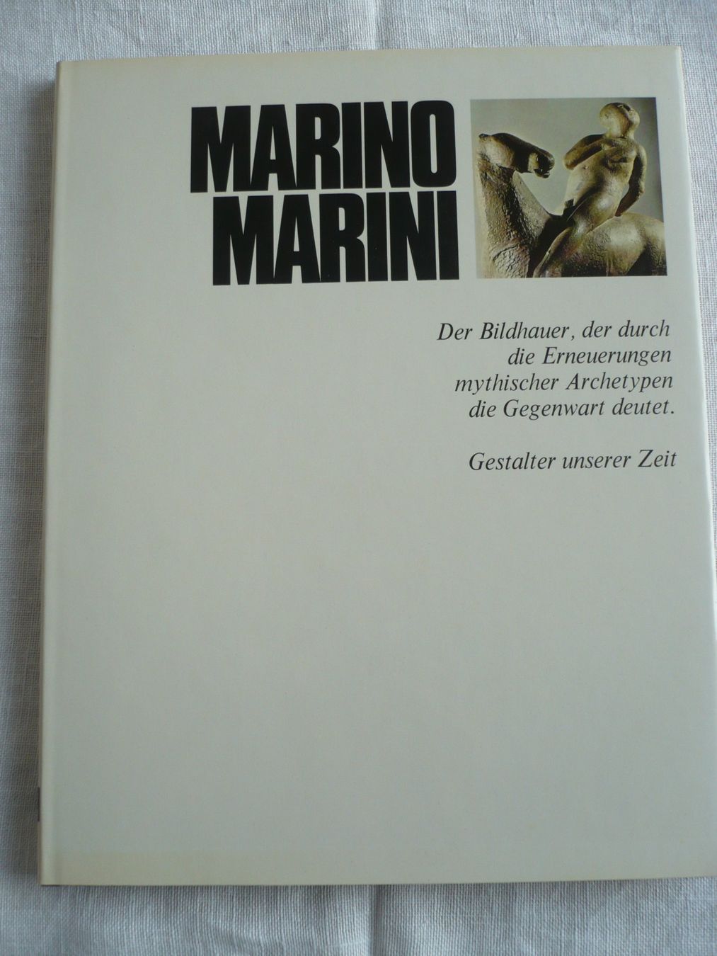 Libri: MARINO MARINI – Usato da Zürich venduto da saltandpepper008