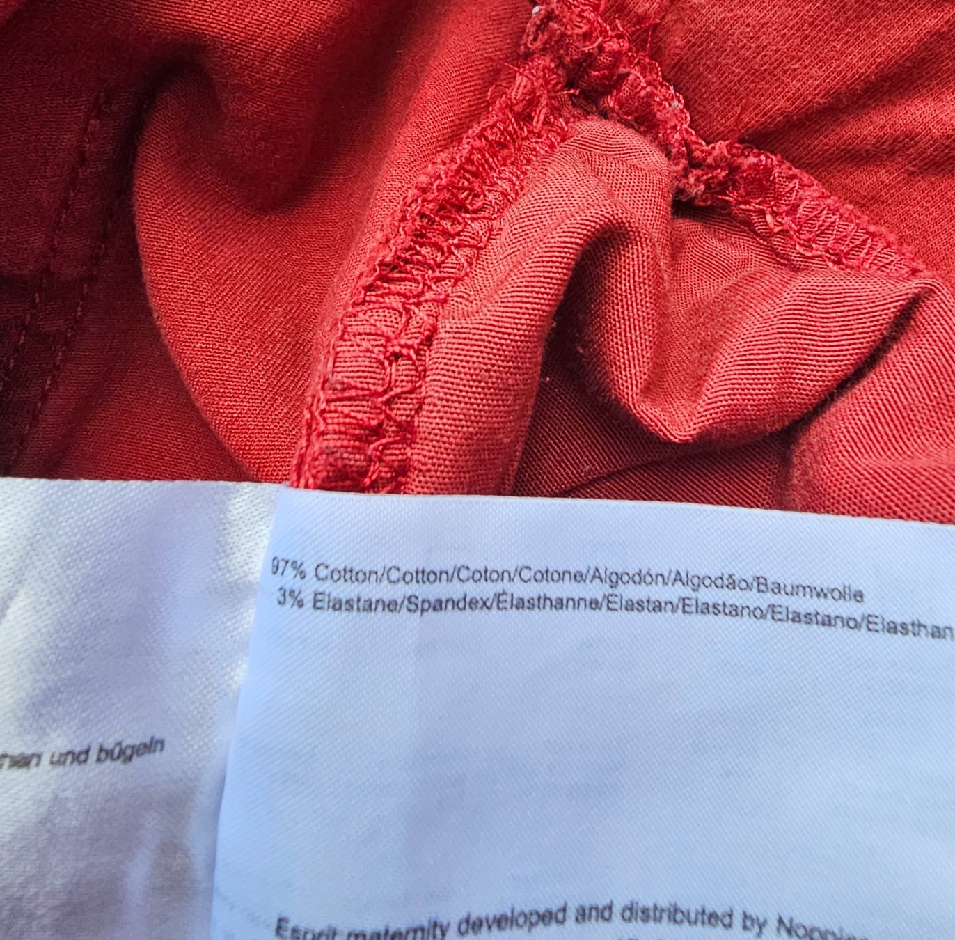 Esprit Pantaloni: Rote Hose von Esprit Gr. 42 – Usato da Füllinsdorf venduto da Sunnebliemli7 3