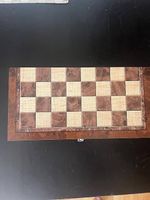 Jeux échecs et dames 3 en 1 pliable, neuf jamais utilisé