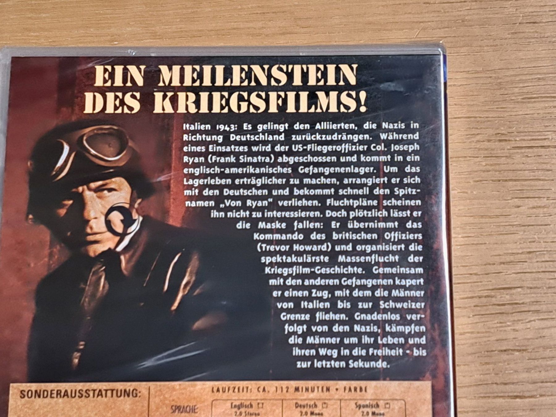 Tutti i DVDs: DVD Von Ryan's Express mit Frank Sinatra, neu verpackt – Nuovo e nell'imballaggio originale da Unterseen venduto da Kanica 2